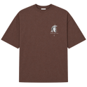 "Oversized Suedine - Warrior Mindset" Camiseta Oversized Suedine 220g
