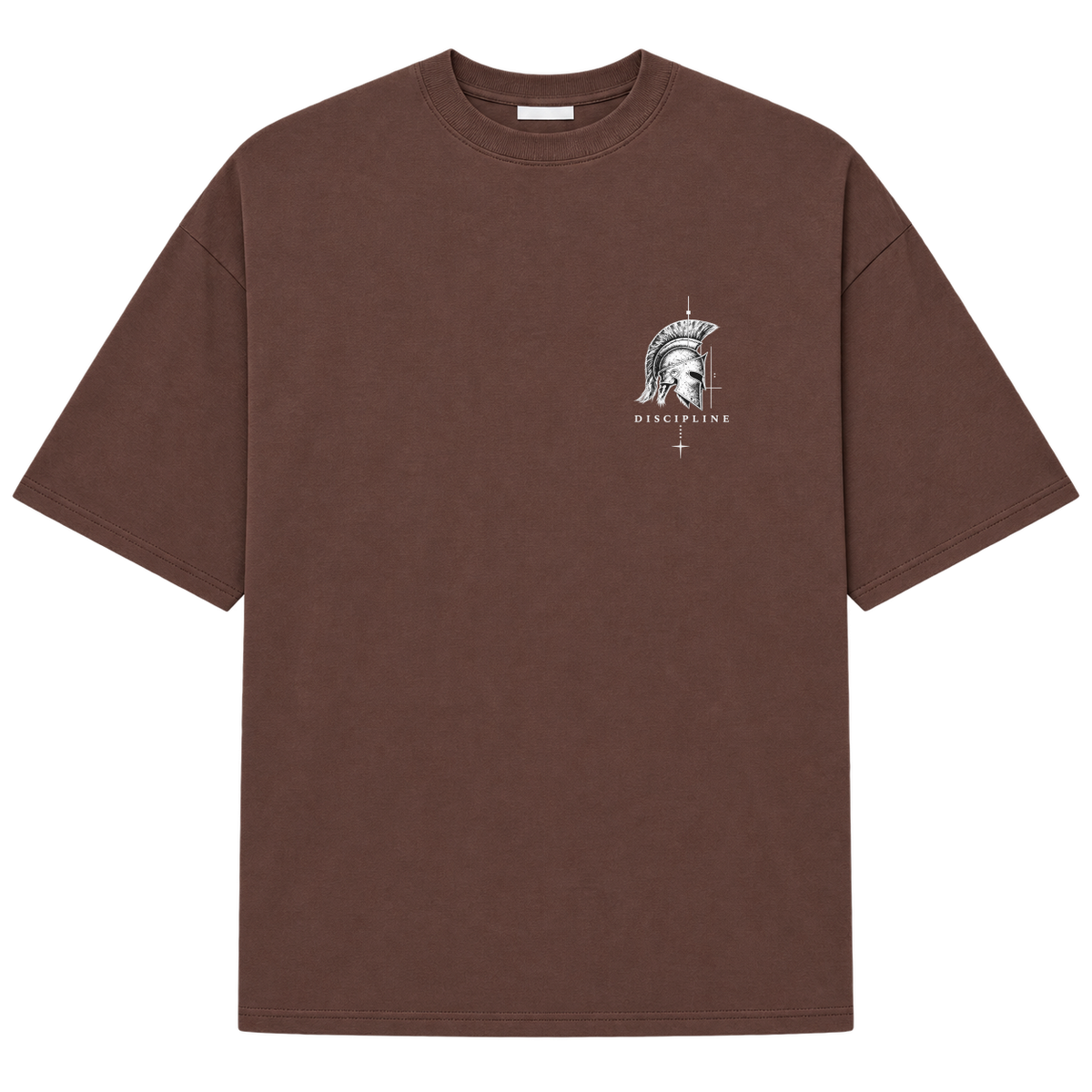 "Oversized Suedine - Warrior Mindset" Camiseta Oversized Suedine 220g