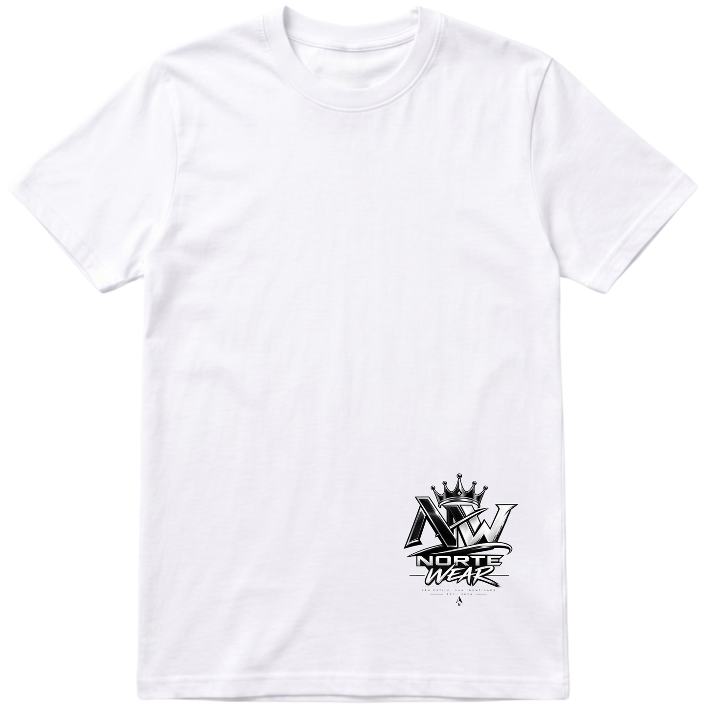 "Camiseta Regular Classic" Camiseta Básica Unissex