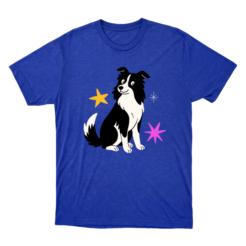 "Border Collie" Camiseta Básica Unissex