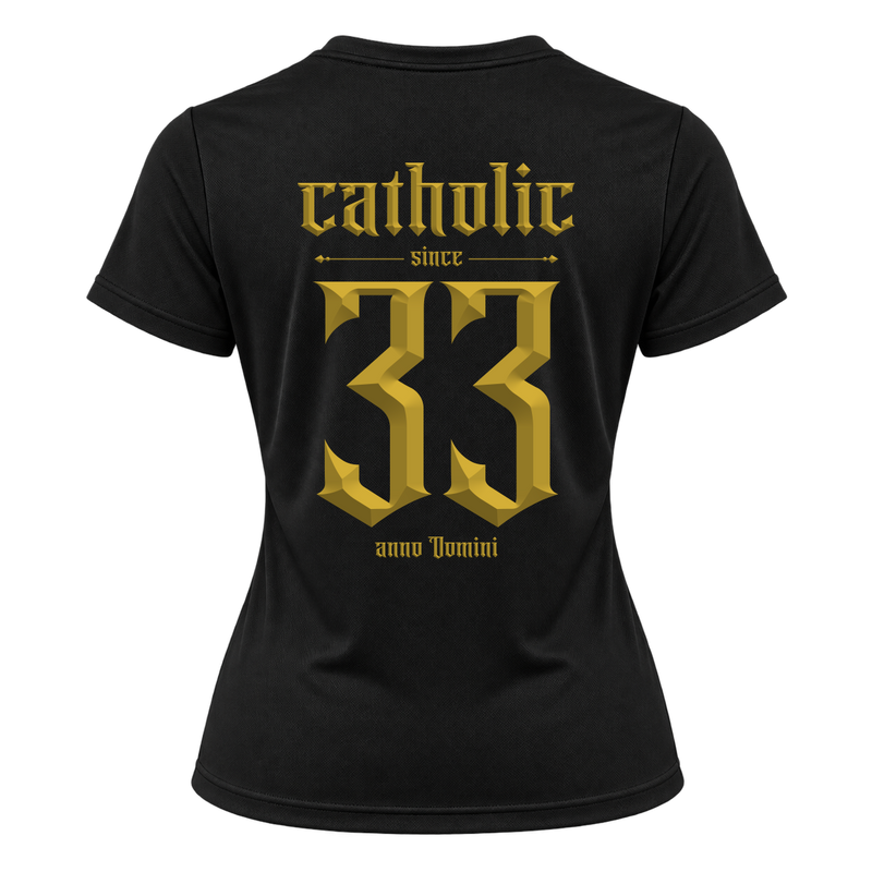 "Cristã Católica Catholic EC00" Camiseta Dryfit Feminina Basic