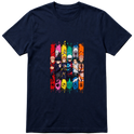 "Personagens - Jujutsu" Camiseta Básica Unissex