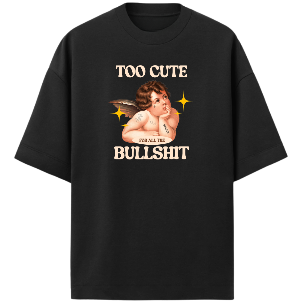 "Camiseta Oversized Barnz Bullshit" Oversized Premium