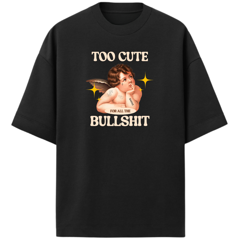 "Camiseta Oversized Barnz Bullshit" Oversized Premium
