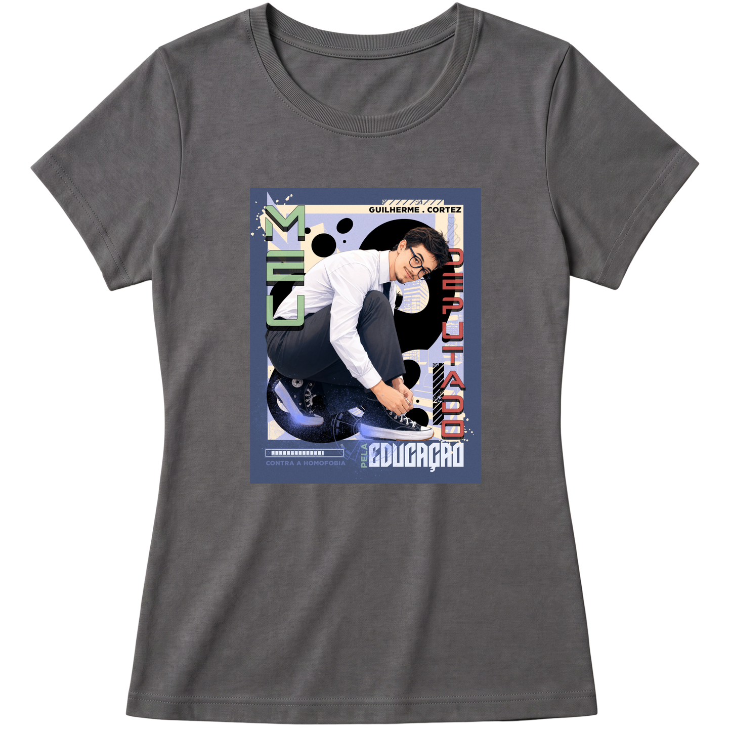 "Cortez KPop Babylook" Blusa Baby Look