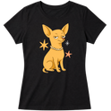 "Chihuahua de pelo curto" Blusa Baby Look