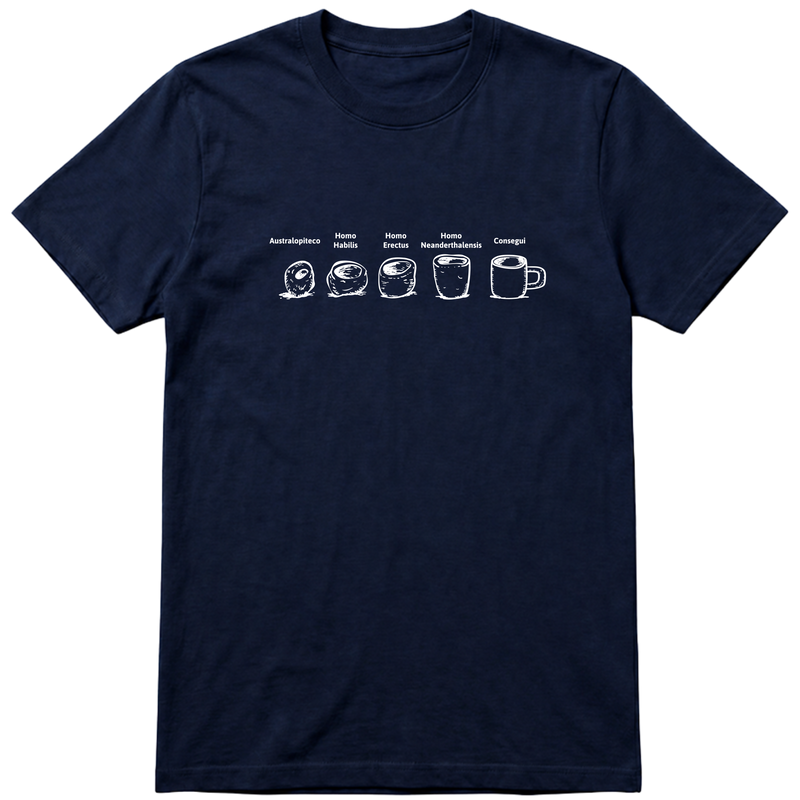 "evolução" Camiseta Básica Unissex