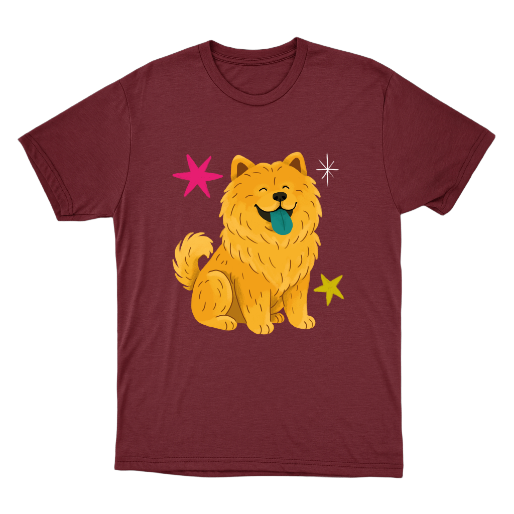 "chow chow" Camiseta Básica Unissex