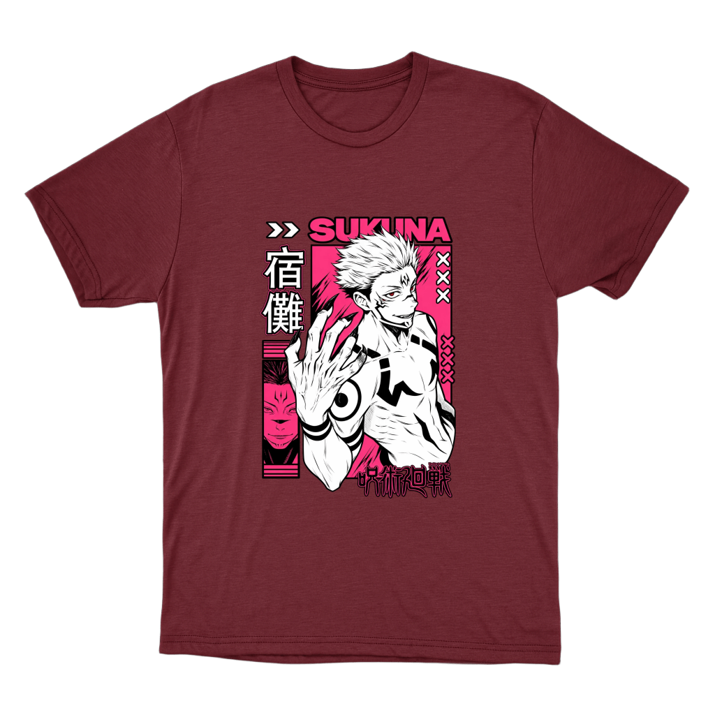 "Jujutso Kaisen - Sukuna" Camiseta Básica Unissex