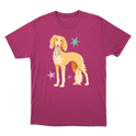 "Saluki" Camiseta Básica Unissex
