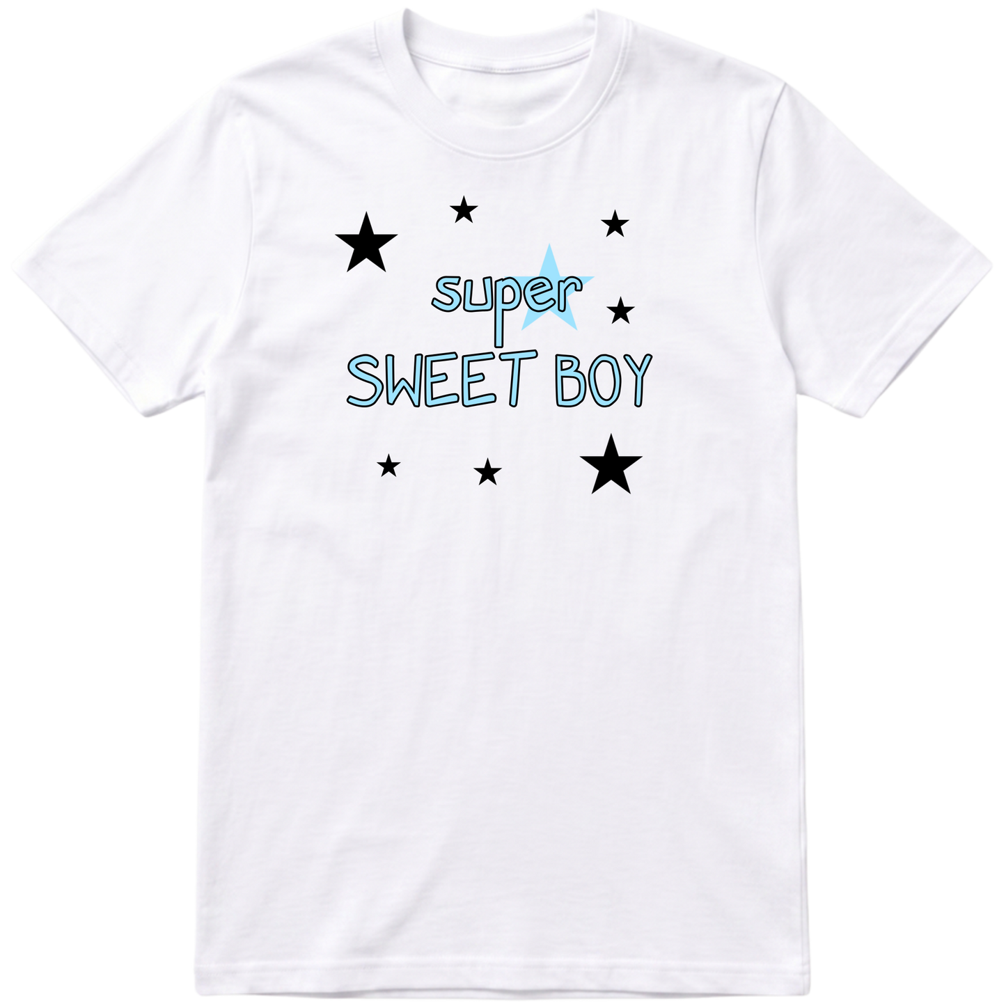 "Super Sweet Boy" Camiseta regular básica