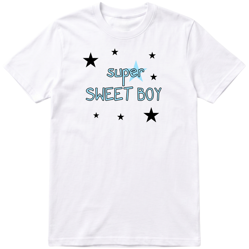 "Super Sweet Boy" Camiseta regular básica