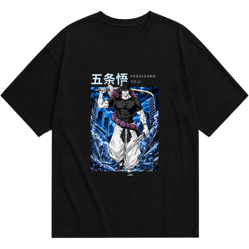 "Fushiguro Tôji - Jujutsu Kaisen" Camiseta Oversized Básica
