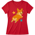 "Corgi" Blusa Baby Look