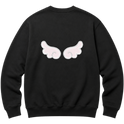 "Moletom Pinky Wings" Moletom com Capuz Básico