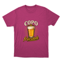 "Copo da Felicidade" Camiseta Básica Unissex