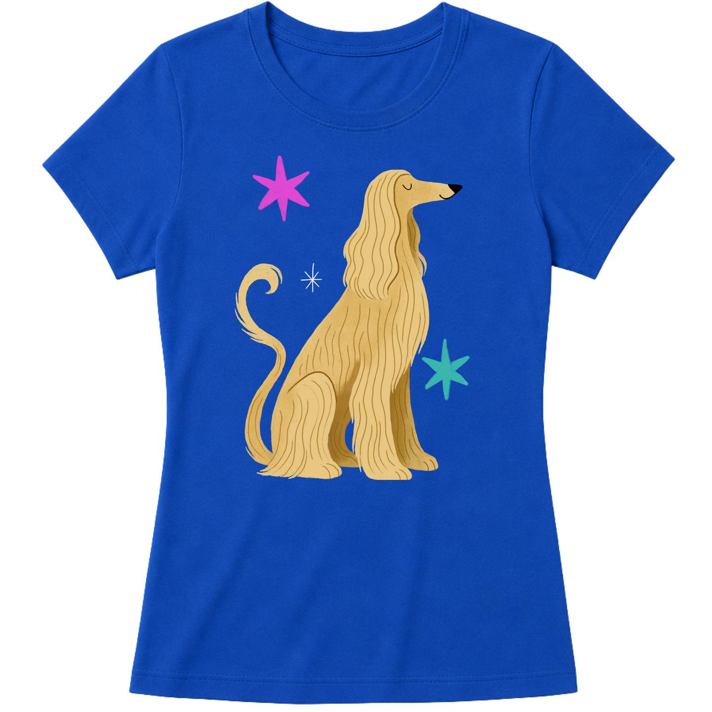 "Galgo Afegão" Blusa Baby Look