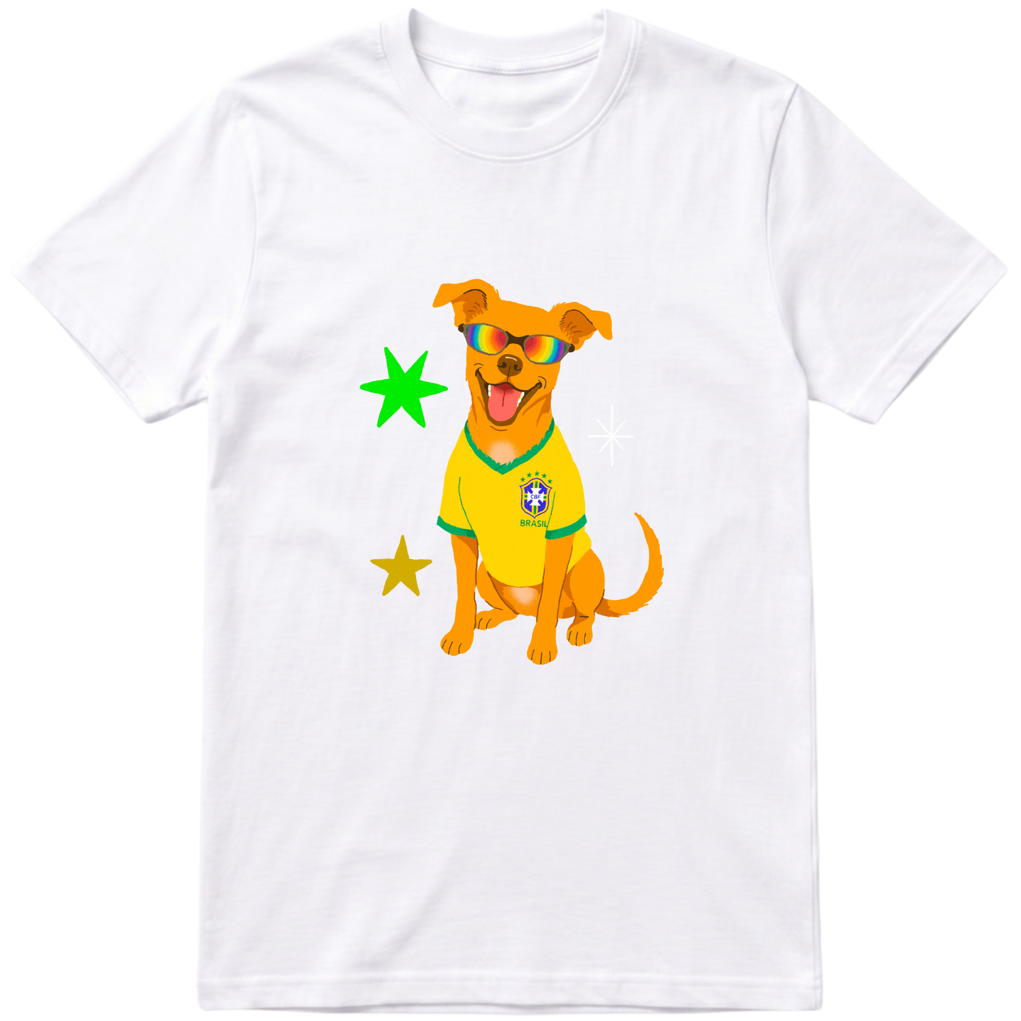 "Caramelo Brasileiro" Camiseta Básica Unissex