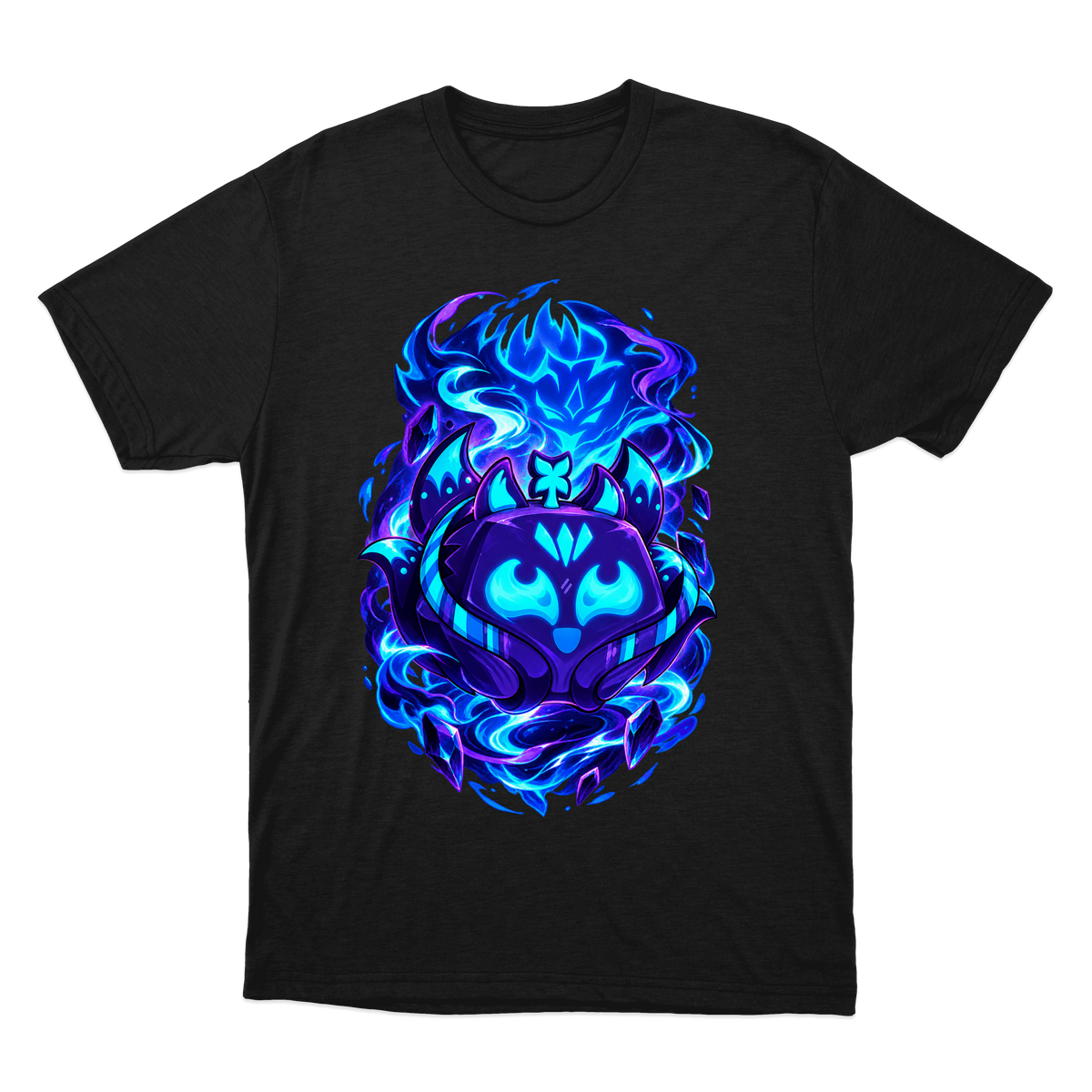 "Camisa Mestre da Kitsune - GameFicou" Camiseta regular básica