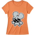 "Baby Look Classic Ratito – Camiseta Feminina Estampada Fofa" Blusa Baby Look