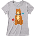 "Pitbull" Blusa Baby Look