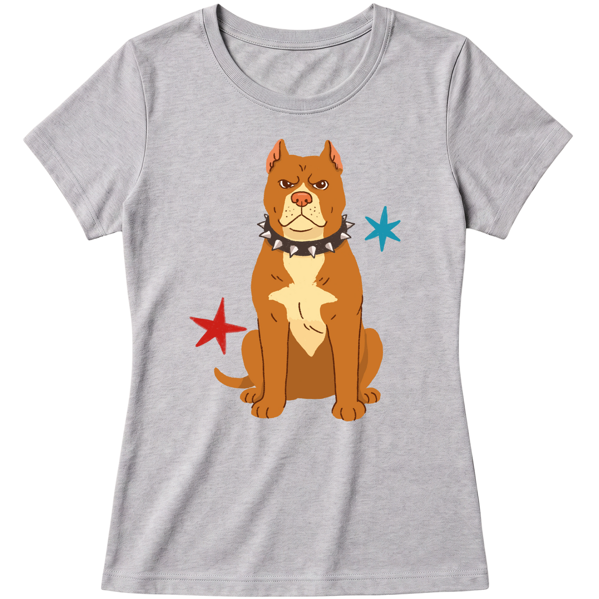 "Pitbull" Blusa Baby Look