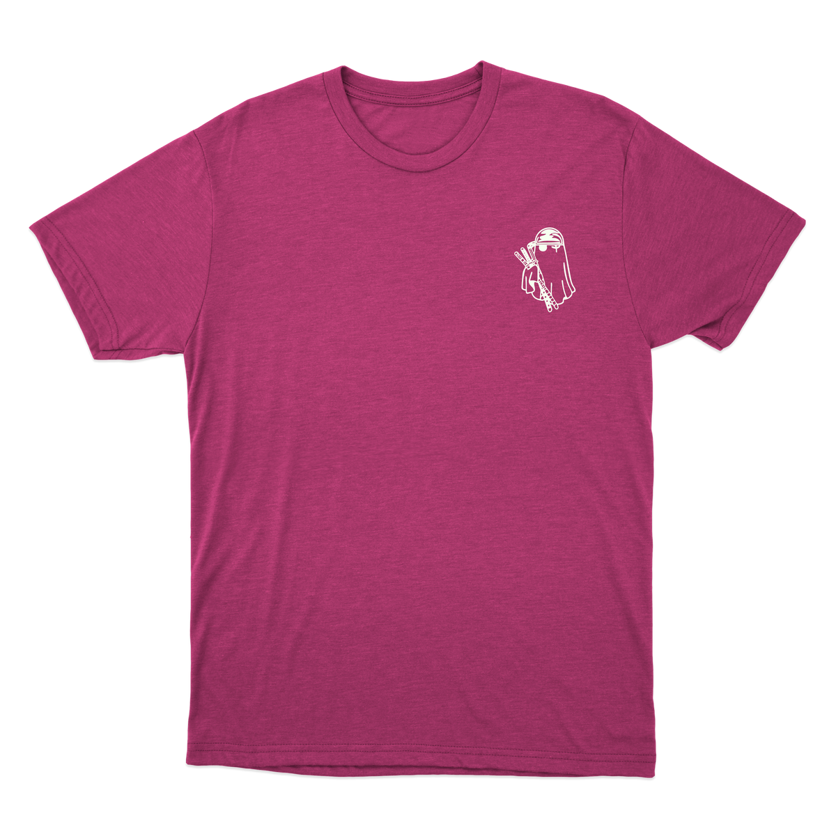 "Camiseta Zoro Fantasma — One Piece" Camiseta Básica Unissex