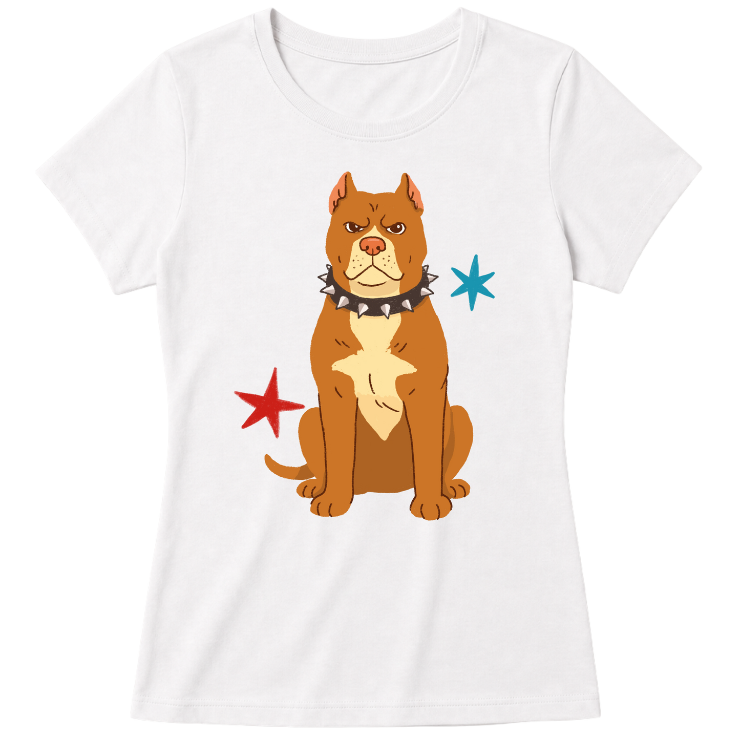 "Pitbull" Blusa Baby Look