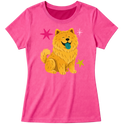 "Chow chow" Blusa Baby Look