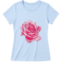 "Baby Look Pinky Rose" Blusa Baby Look