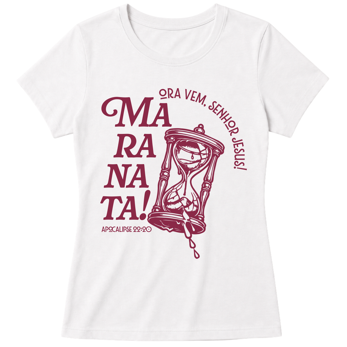 "Baby Look Maranata | Vértice" Blusa Baby Look