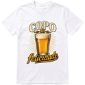 "Copo da Felicidade" Camiseta Premium Unissex Bunker Studios