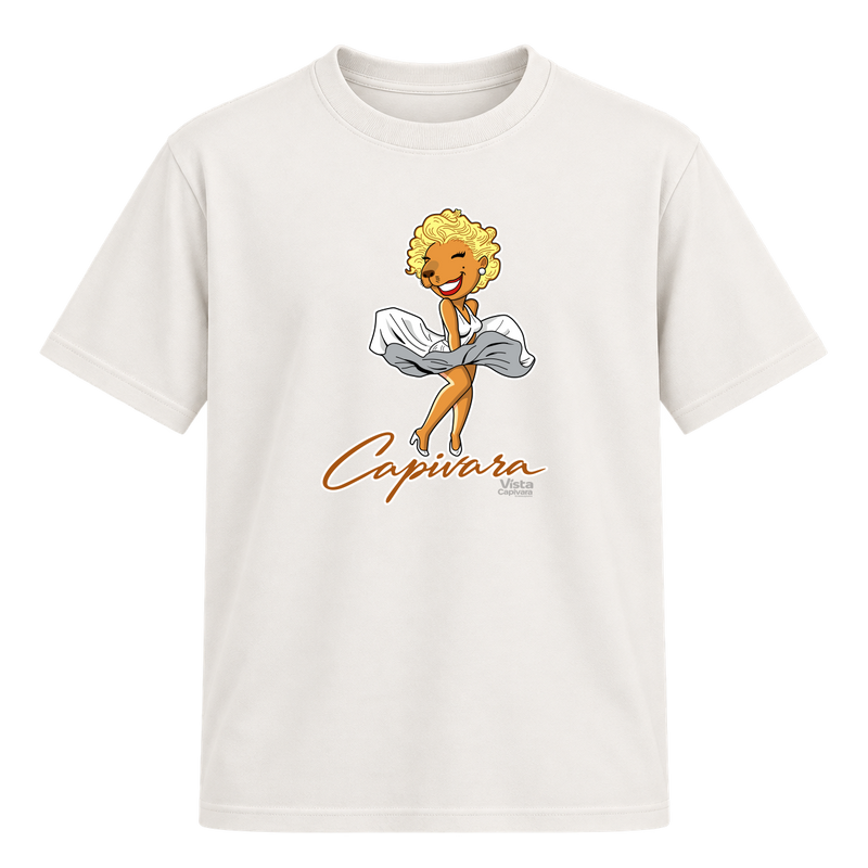 "Capivara Fatal DTG" Camiseta Regular Suedine