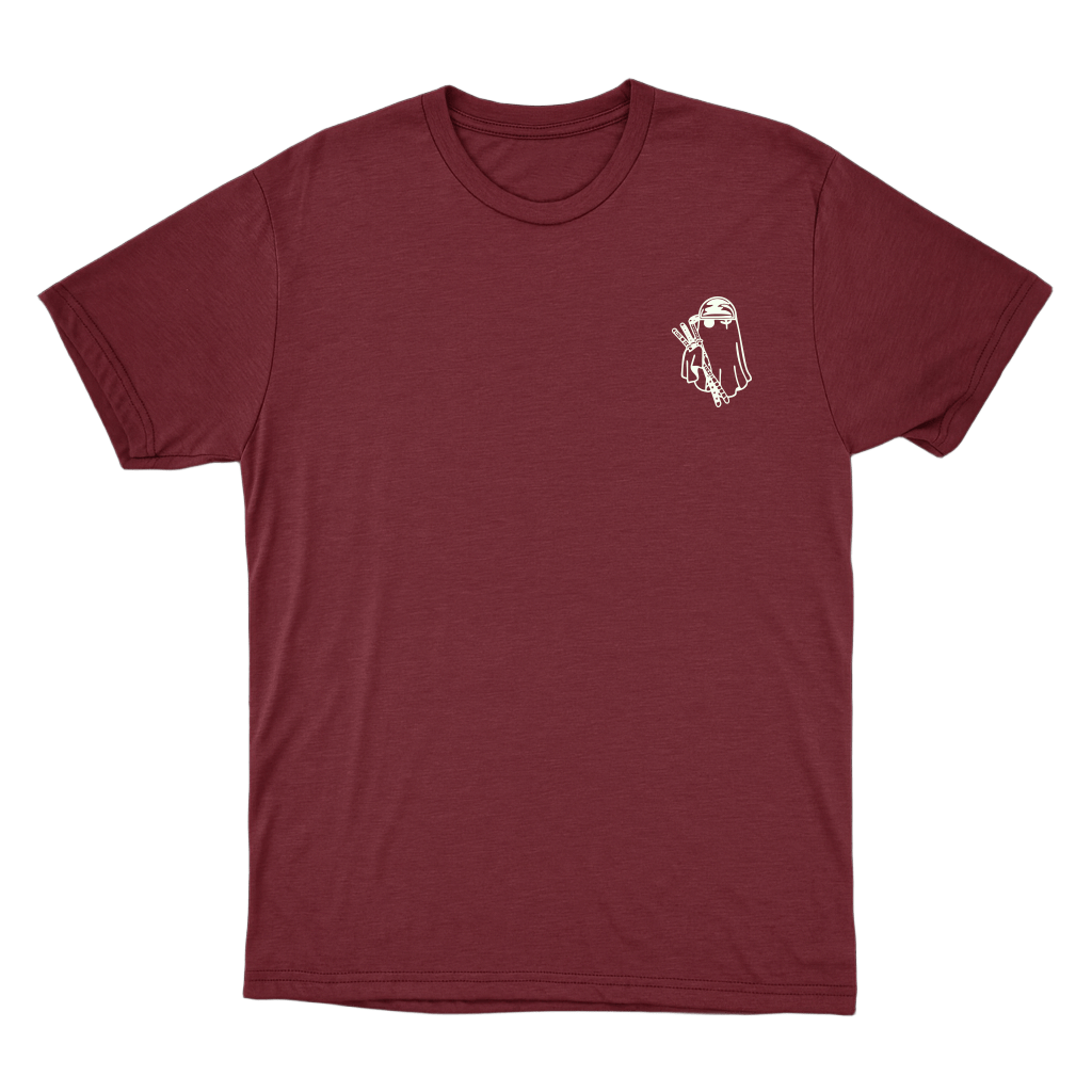 "Camiseta Zoro Fantasma — One Piece" Camiseta Básica Unissex