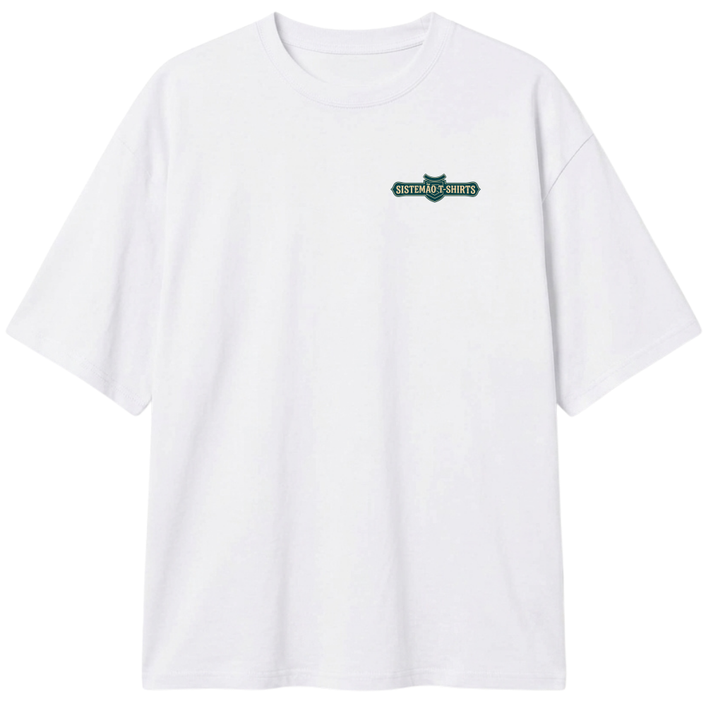 "Estampa/AMÉM" Camiseta Oversized Classic