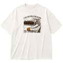 "Estampa E PRA CABÁ Oversized" Oversized Premium 96% algodão 4% Elastano