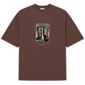 "Estampa/ABENÇOADO" Camiseta Oversized Suedine 220g
