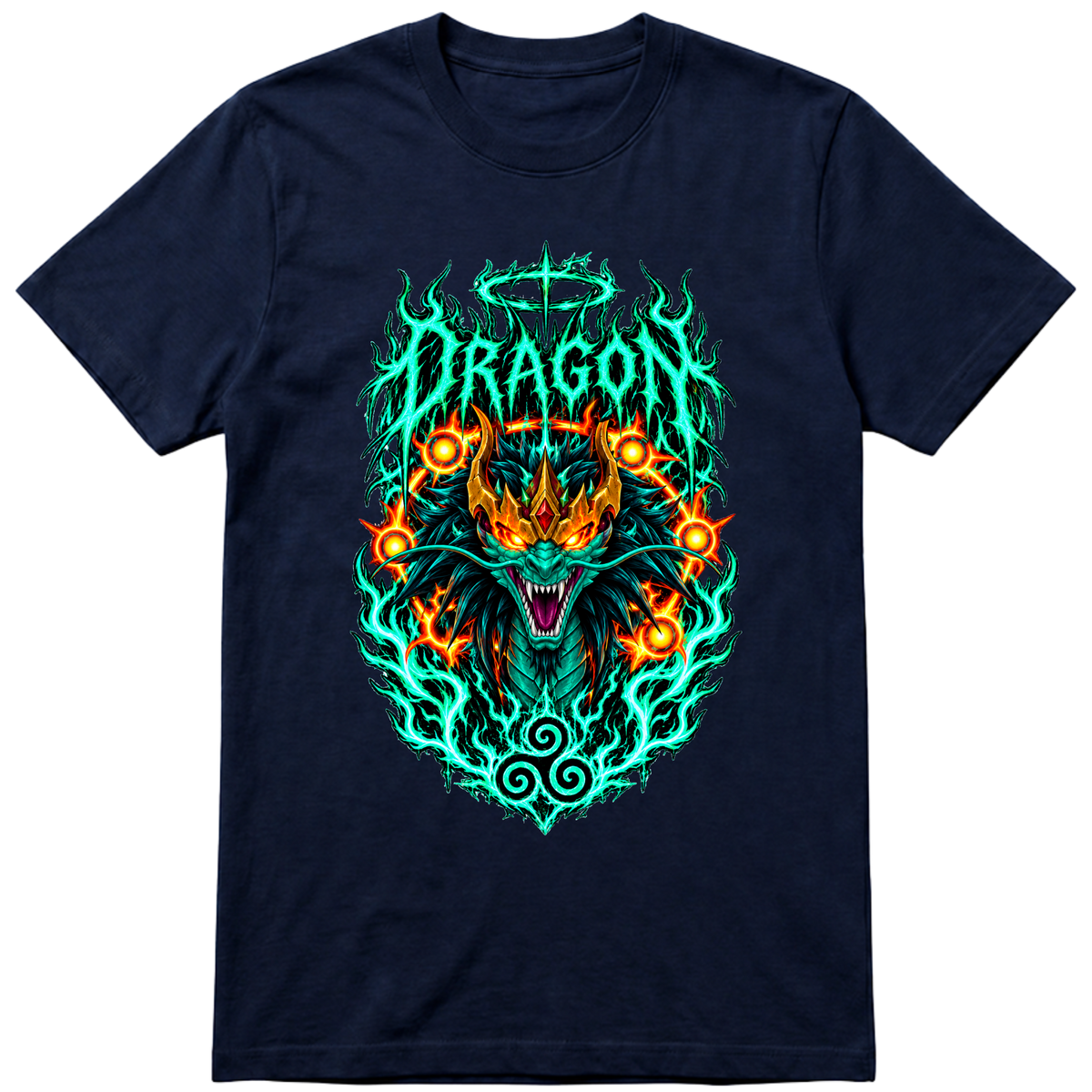 "CAMISA DRAGON  da GameFicou" Camiseta Premium Unissex Bunker Studios