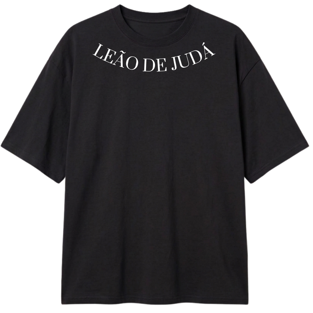 "Leão de Judá" Camiseta Oversized Classic