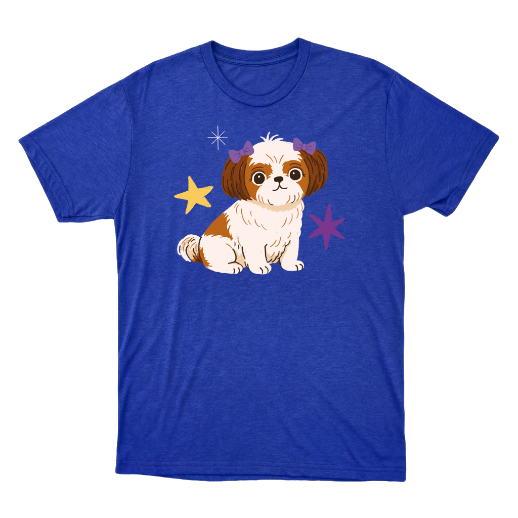 "Shih-tzu" Camiseta Básica Unissex