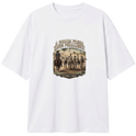 "Estampa/DEUS PERMANECE" Camiseta Oversized Classic