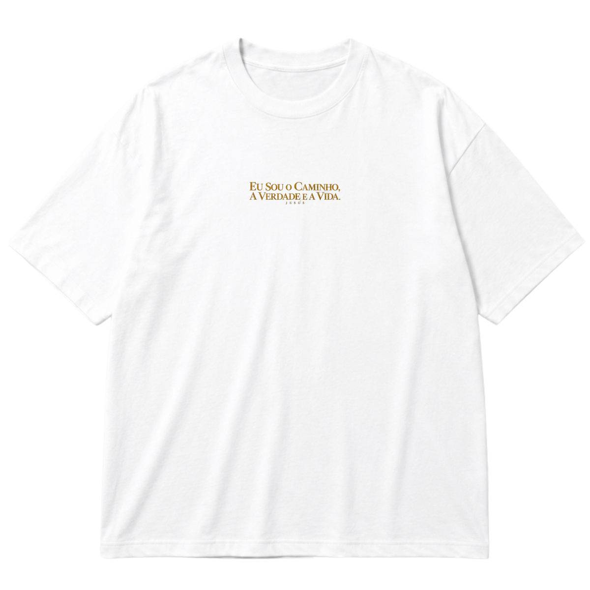 "Jesus Cristo" Oversized Premium 96% algodão 4% Elastano