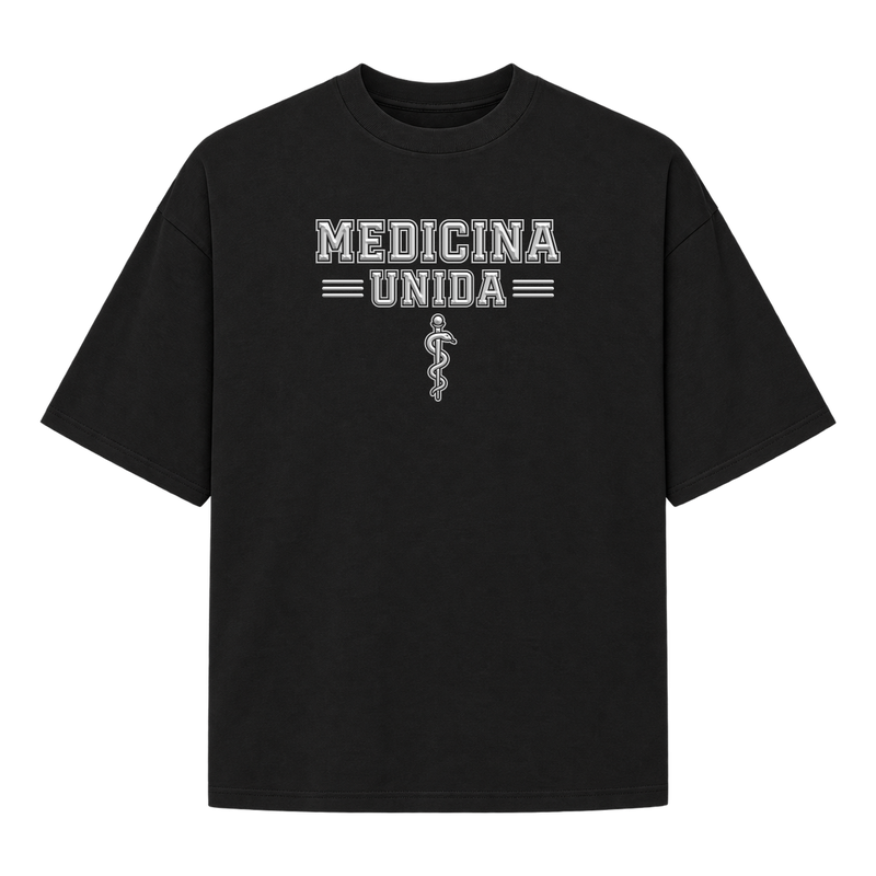 "F&C Medicina Unida" Camiseta Oversized Suedine 220g