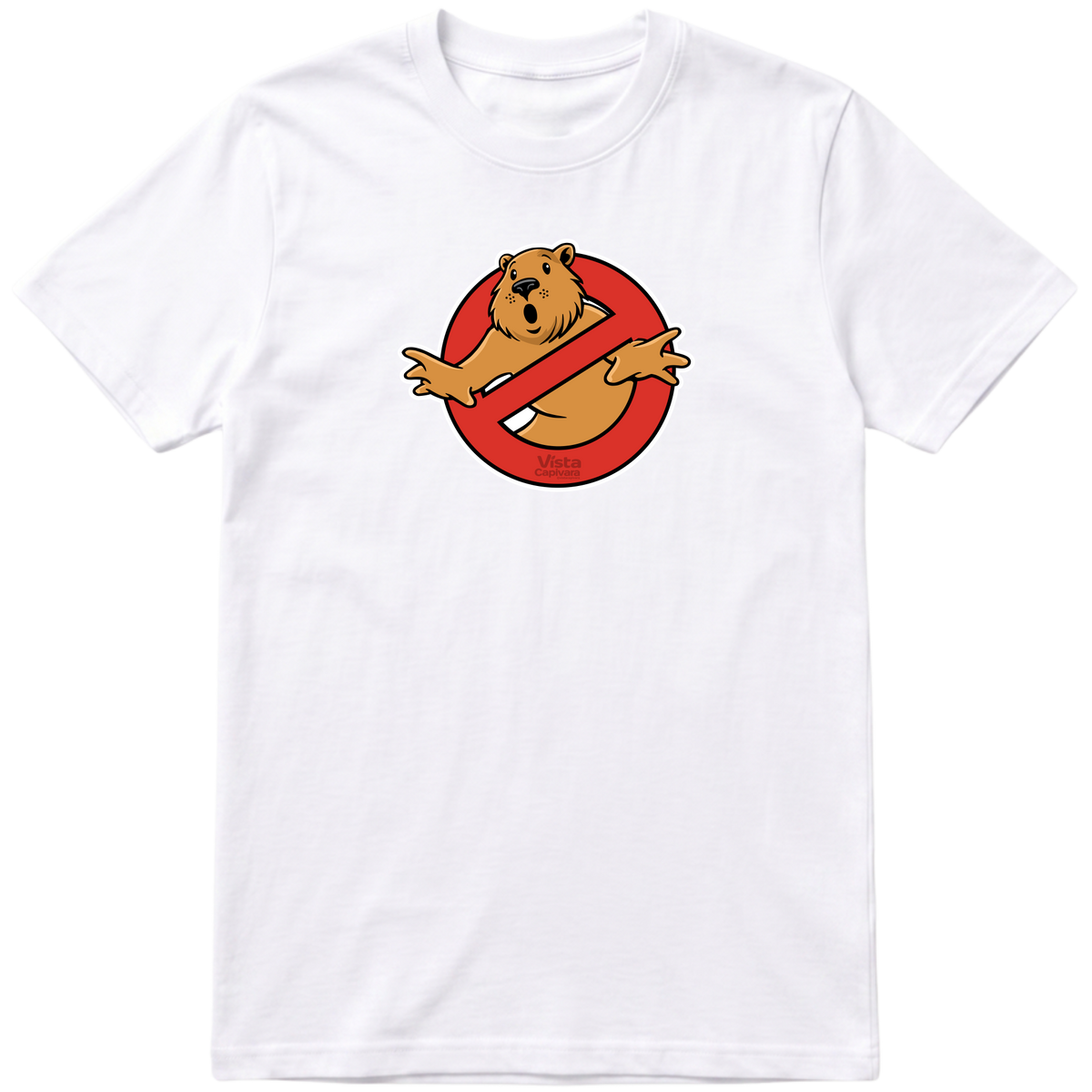 "Capivara Fantasma DTG" Camiseta Premium Unissex