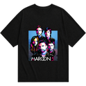 "Maroon 5 - Colors" Camiseta Oversized Básica