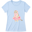 "Baby Look Pinky Kitty" Blusa Baby Look