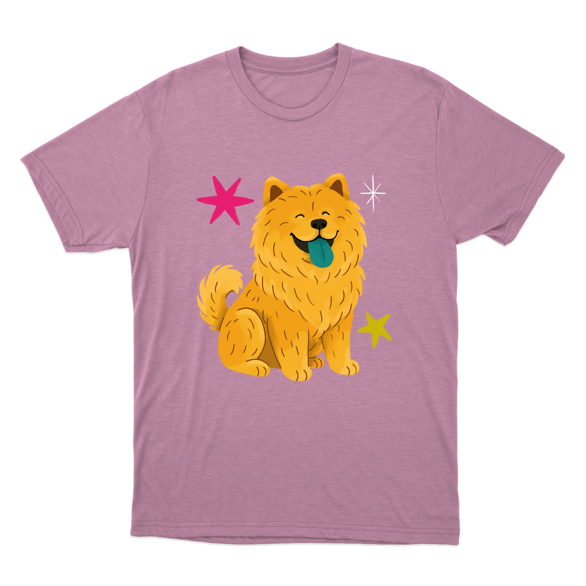 "chow chow" Camiseta Básica Unissex