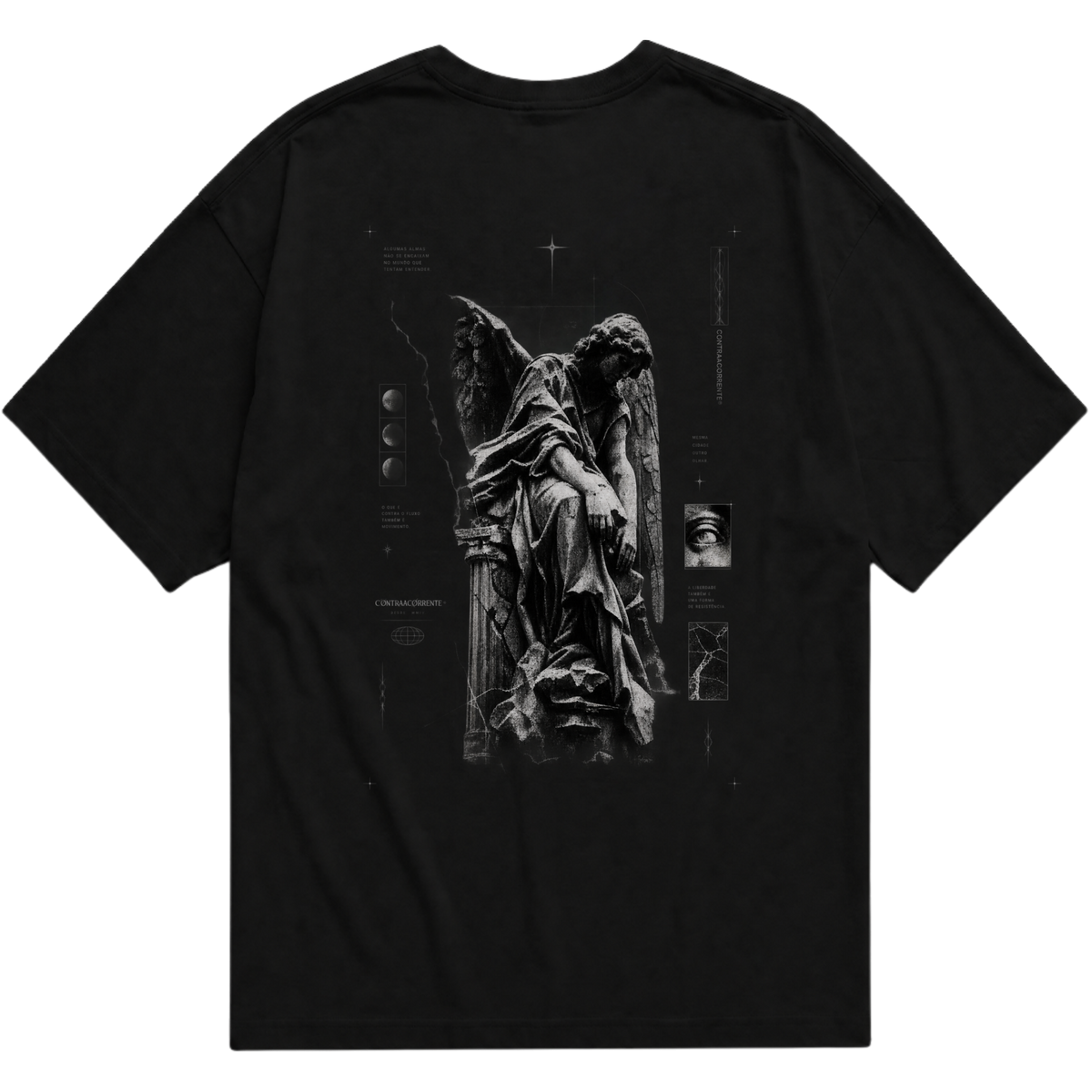 "Oversized Essential  #009 - CØNTRAACØRRENTE" Oversized Básica 30.1