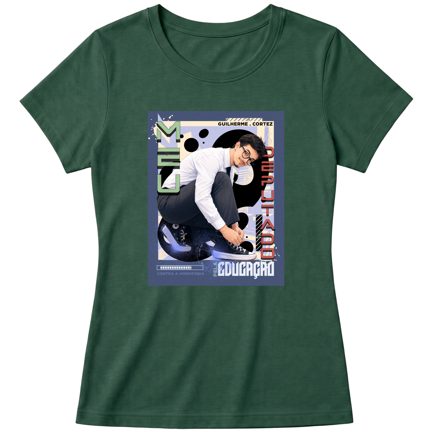 "Cortez KPop Babylook" Blusa Baby Look