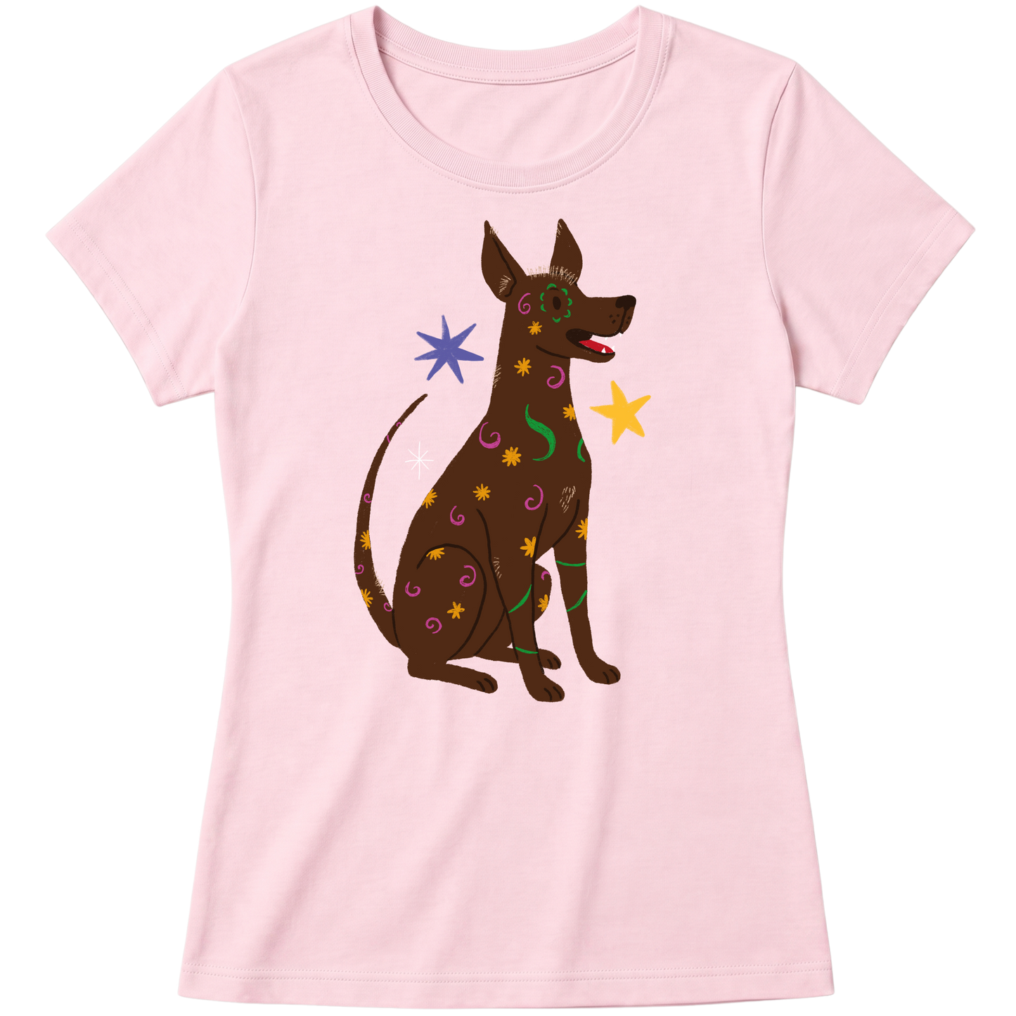"Xoloitzcuintle" Blusa Baby Look